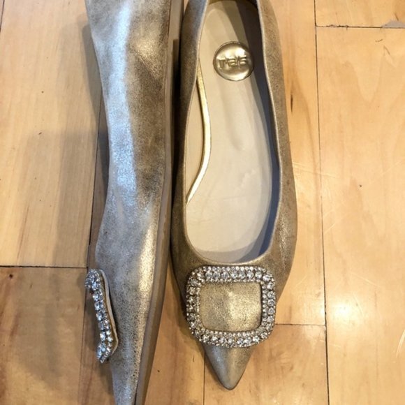 Dauphine Shimmered Skimmers by Ras sz 9 - Picture 4 of 5
